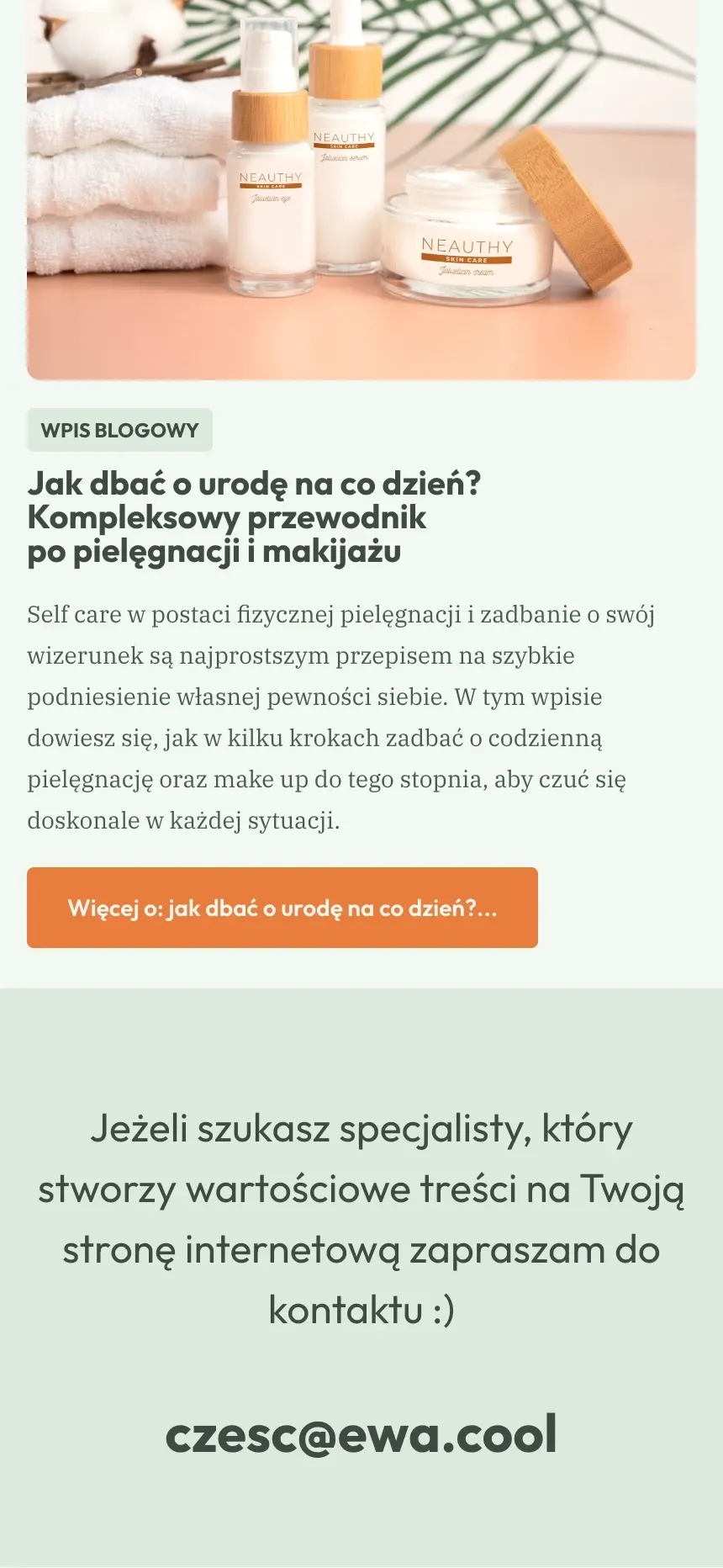 Case study image for www.ewa.cool